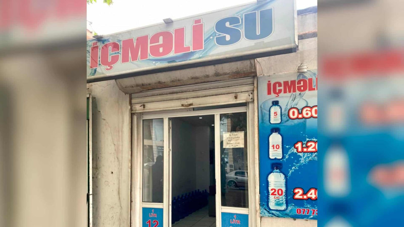 Bakıda daha bir su emalı obyektində nöqsanlar tapılıb