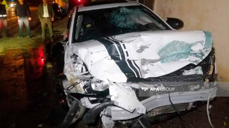 Bakıda zəncirvari qəza nəticəsində iki nəfər yanaraq ölüb