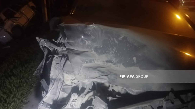 Kürdəxanı yolunda qəza baş verib