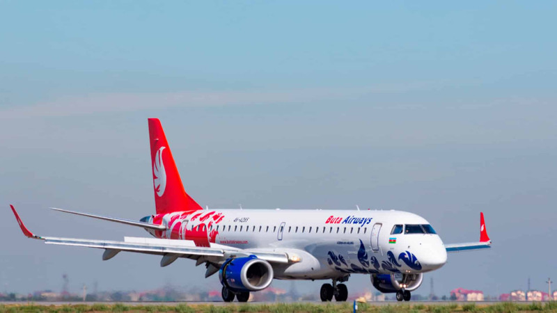 “Buta Airways”ə məxsus təyyarə Tbilisidə məcburi eniş edib