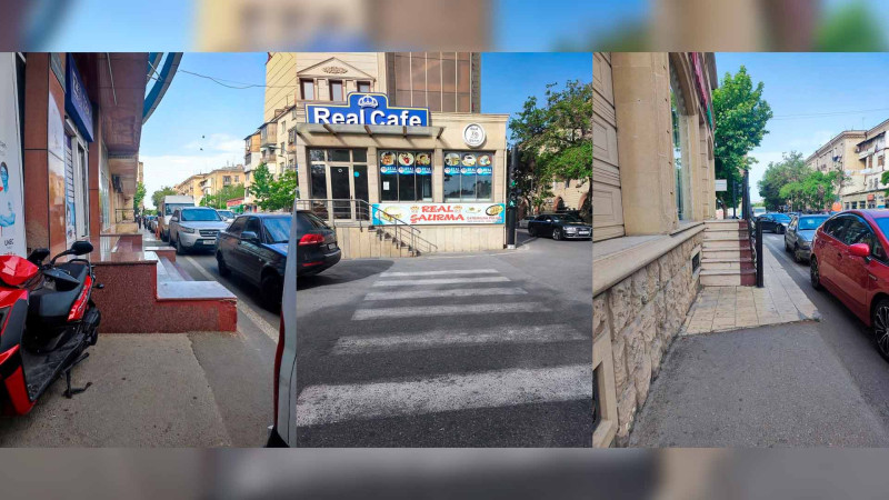 Zəbt olunmuş növbəti piyada səkiləri