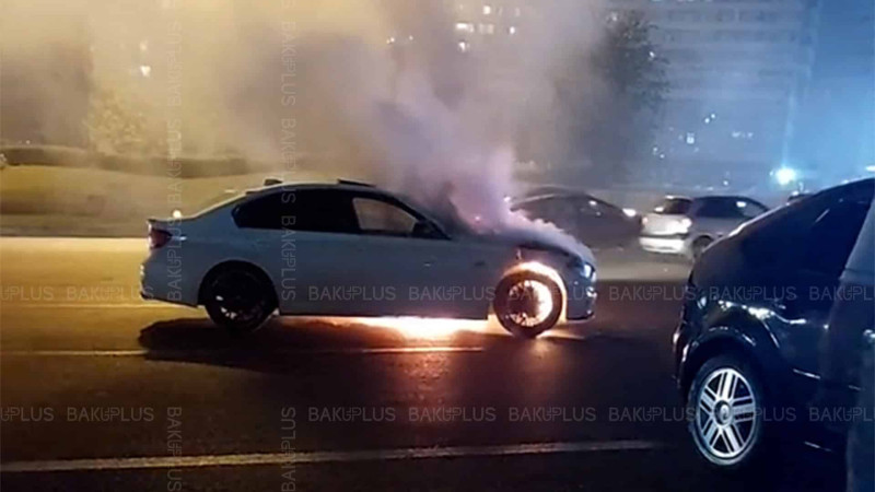 Ukrayna dairəsində “BMW” külə dönüb