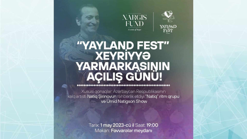 “Yayland” festivalının bu gün açılışı baş tutacaq