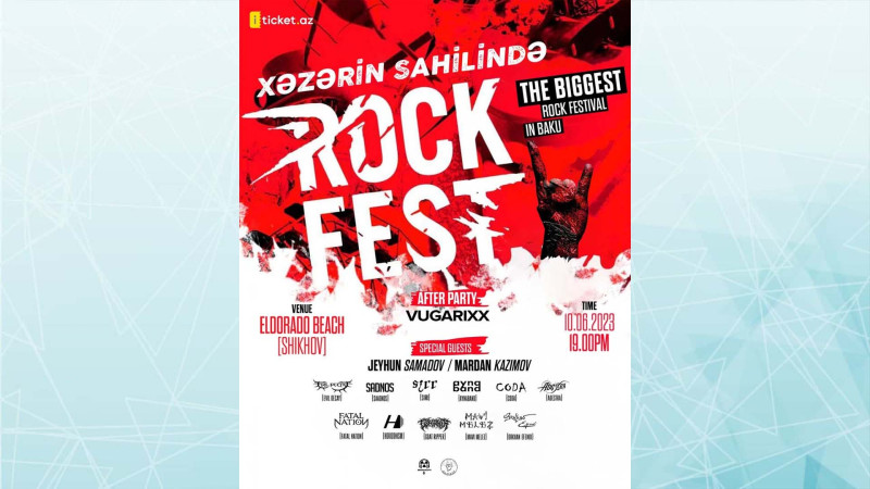 “Xəzərin sahilində” rok festivalı yenidən keçiriləcək
