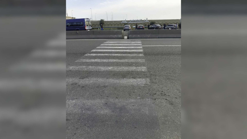 Lökbatan dairəsində olan yeganə piyada keçidi bağlanıb