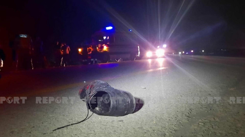 Xətai rayonunda piyada avtoqəzada ağır xəsarət alıb