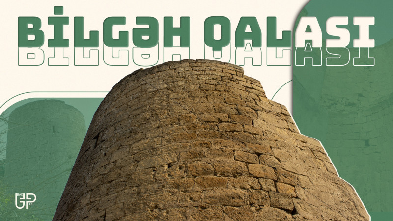 Hazırda şəxsi bağ evləri ərazisində yerləşən abidə - Bilgəh qalası