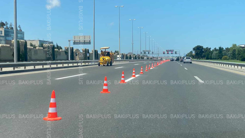 Zuğulba yolunda hərəkət qismən məhdudlaşdırılıb