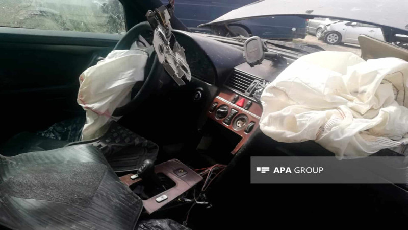 Xətai rayonunda gənc qızı avtomobil vurub