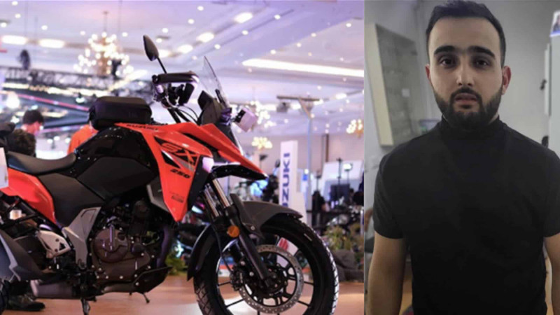 Bakıda motosikletçi avtoxuliqanlığa görə tutulub