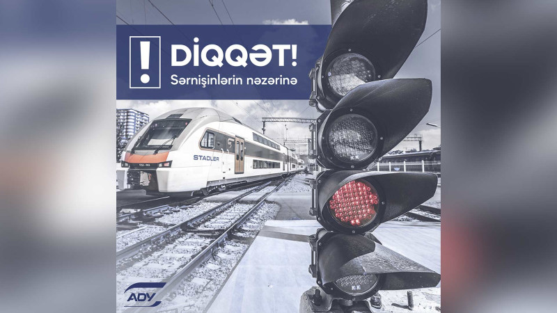 Dəmir yolu xətləri həftəsonları yeni qrafiklə işləyəcək