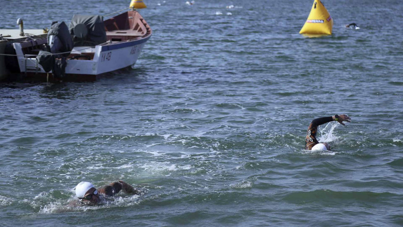 Pirallahıda triatlon üzrə yarış keçirilib