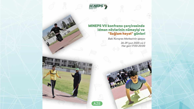 Konqres Mərkəzinin qarşısındakı parkda idman növlərinin nümayişi olacaq