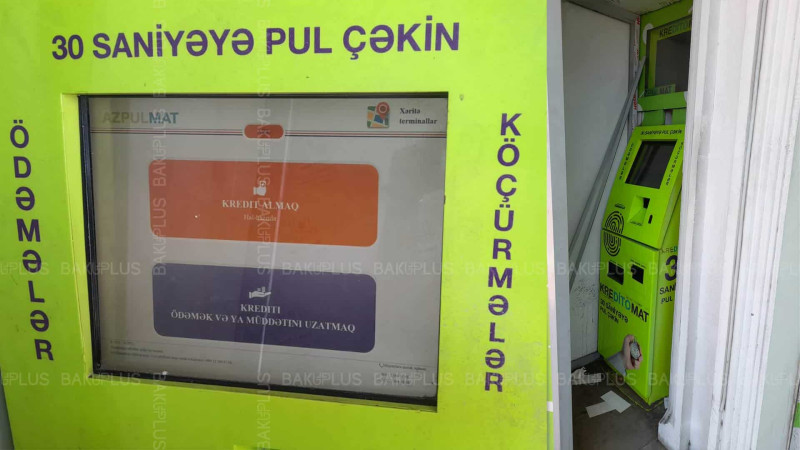 Bakıda quraşdırılan “Kreditomat”lar nə işə yarayır?