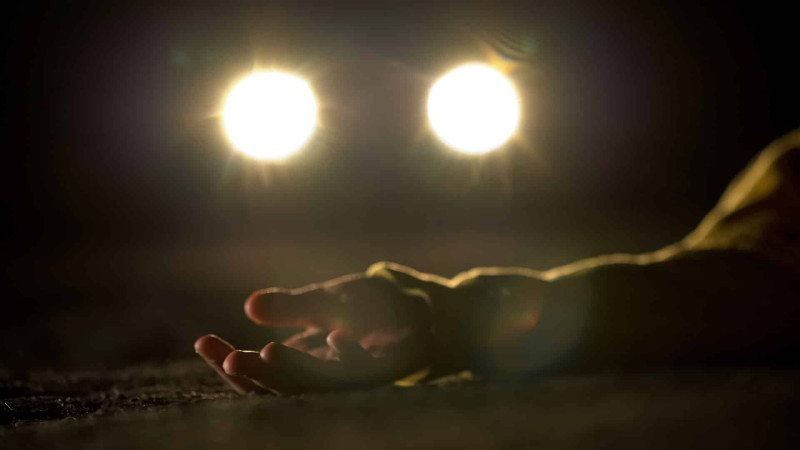 Ukrayna dairəsində avtomobil piyadanı vurub