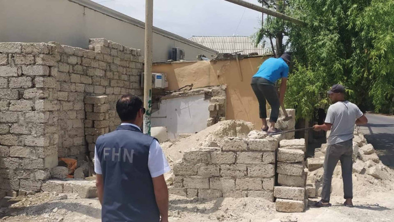 Xəzər rayonunda 3 qanunsuz tikinti aşkar edilib