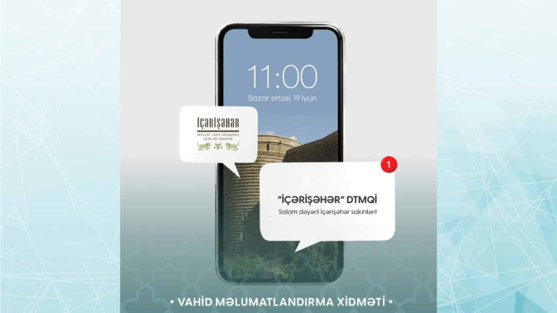 İçərişəhərdə sakinlər və sahibkarlar üçün vahid məlumatlandırma xidməti yaradılıb