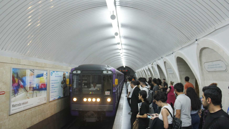 Bakı metrosunda qatarların hərəkət cədvəli yay rejiminə keçir
