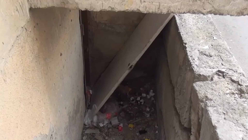 Xətai rayonunda bina zirzəmisində su yığıldığına görə qəzalı vəziyyətə düşüb