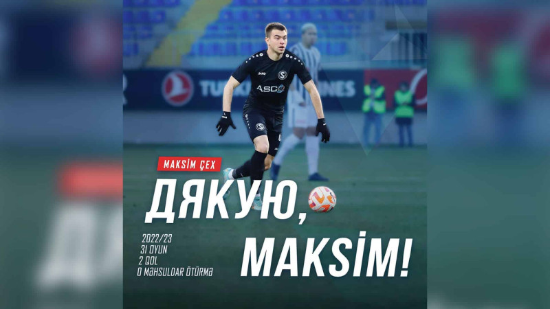 “Səbail” daha bir futbolçusu ilə yollarını ayırdı