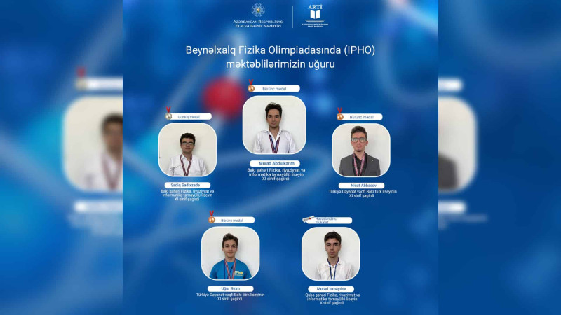 Bakının şagirdləri Tokioda medal qazanıblar