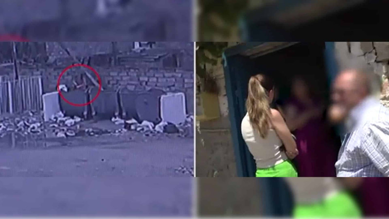 Körpəsini zibilliyə atan qadın barəsində cinayət işi açılıb