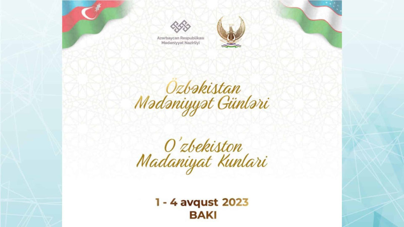 Bakıda Özbəkistan günləri başlayır