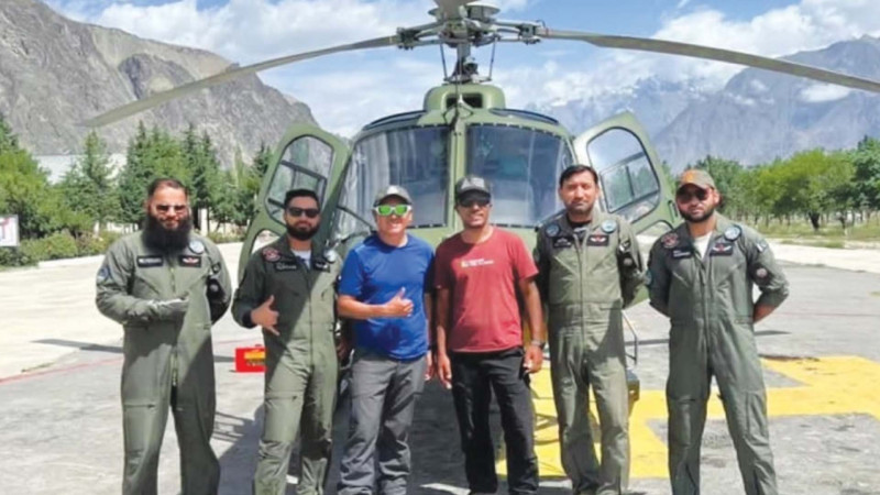 Azərbaycanlı alpinist Pakistan dağlarında xilasetmə əməliyyatını uğurla başa vurub