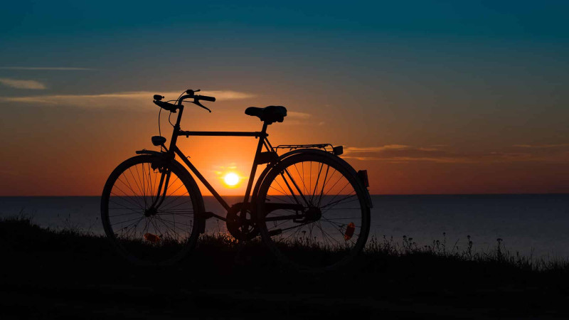 Bakıda velosiped oğurluğu kameraya düşüb - VİDEO