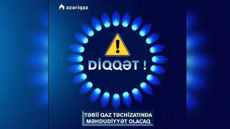 Sabunçuda 16.000 evdə qaz olmayacaq