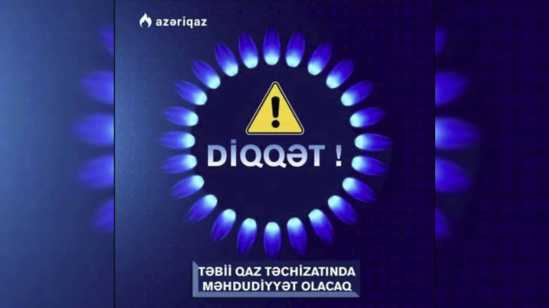 Sabunçuda 6000 abonentin qazı olmayacaq