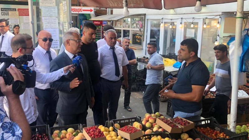Xəzərdə qanunsuz küçə ticarətinə qarşı yoxlamalar aparılıb
