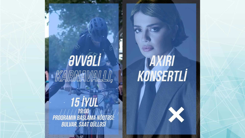 Bulvarda karnaval və konsert keçiriləcək