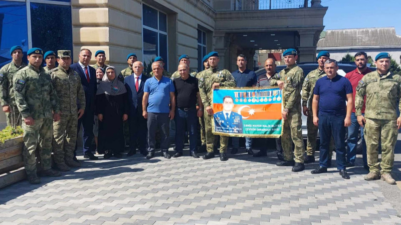 Xətai rayonunda şəhidin adını daşıyan küçənin açılışı olub