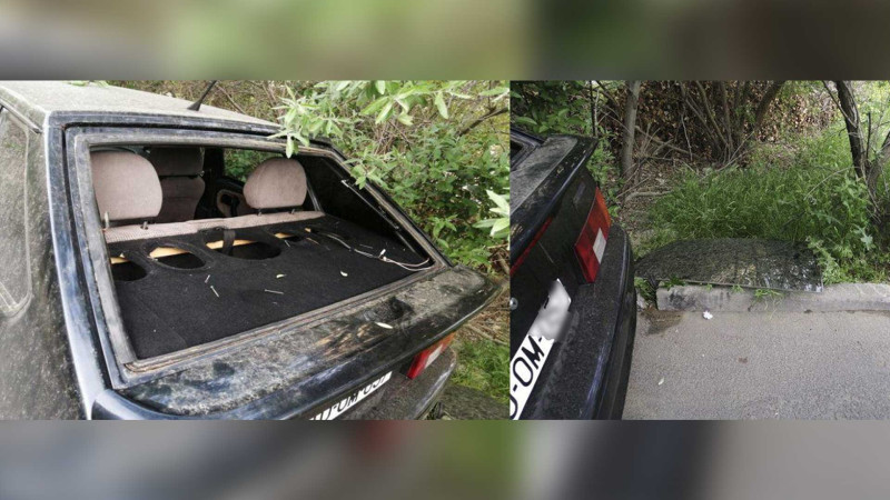 Bakıda sürücü avtomobilindən “kolonka” talayan oğrulara təşəkkür edib