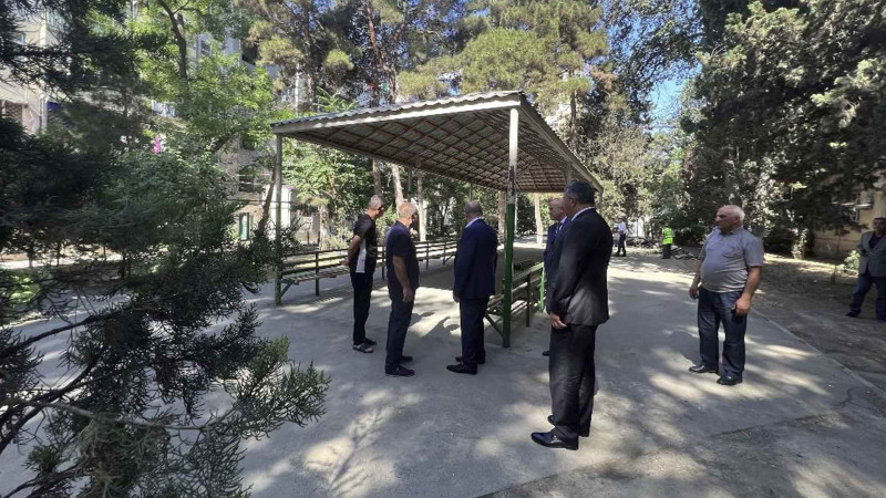 Nəsimi rayonunda daha bir ünvanda abadlıq-quruculuq işlərinə başlanılıb