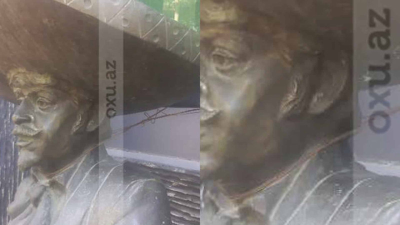 “Xaqani” bağında vandalizm olub