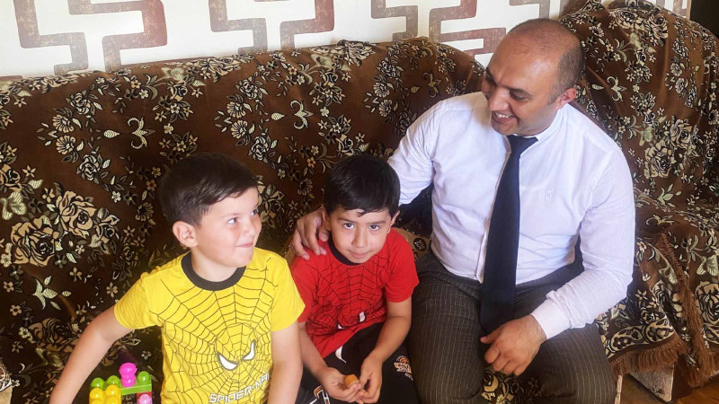 Pirallahı rayonunda qəyyumluğa götürülmüş uşaqlar ziyarət olunublar