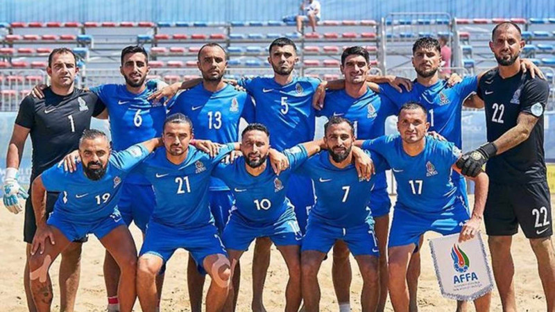 Bakıda çimərlik futbolu üzrə beynəlxalq oyunlar keçirilir