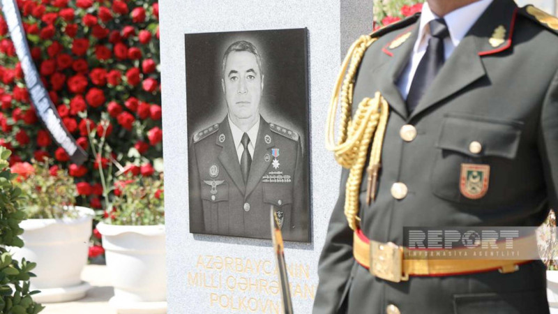 II Şəhidlər xiyabanında anım mərasimi keçirilib