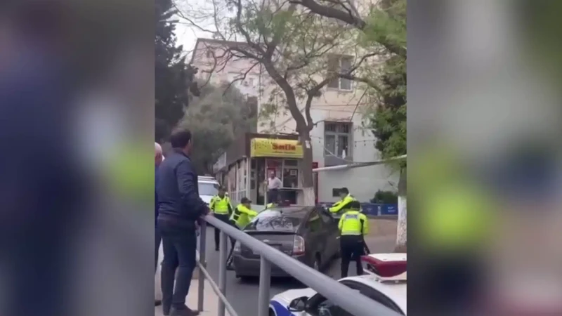 Polisə tabesizlik göstərən “Prius” sürücüsünün məhkəməsi başlayır
