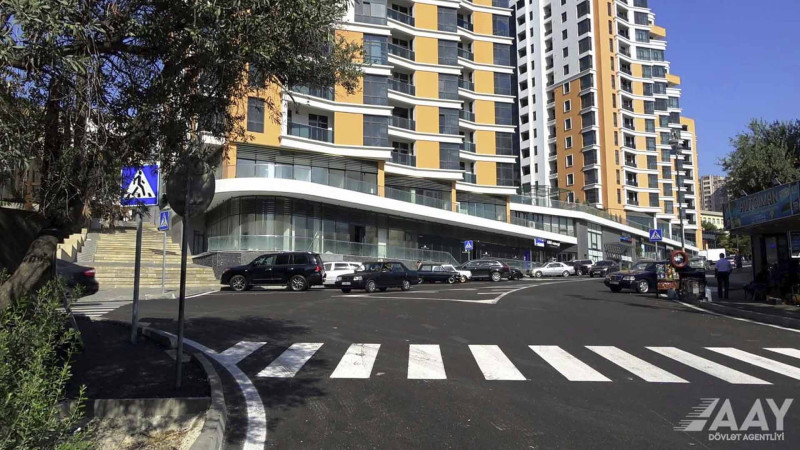 Nərimanov rayonunda daha bir küçə təmir olunub