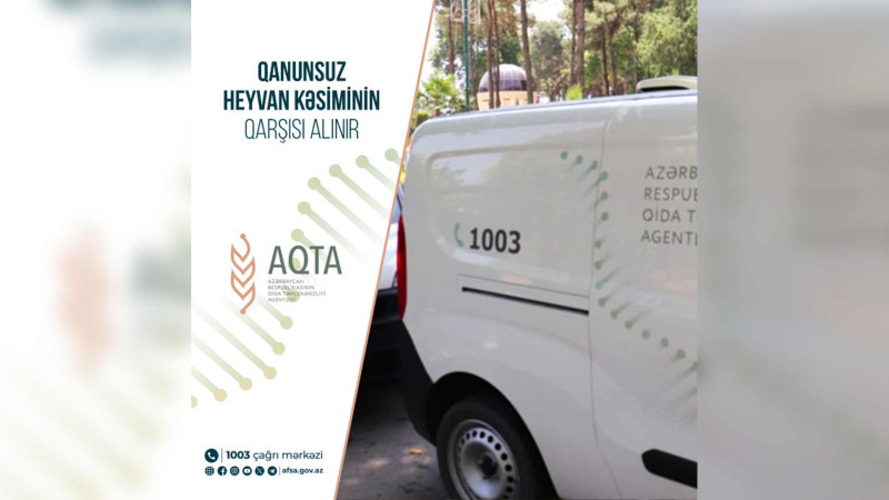 Nizami və Xətaidə qanunsuz heyvan kəsimi məntəqələri cərimələnib