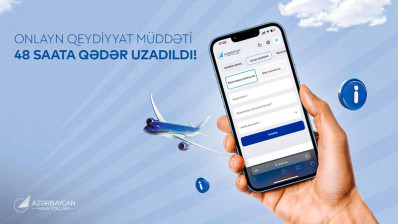 AZAL onlayn qeydiyyatının vaxtını artırıb