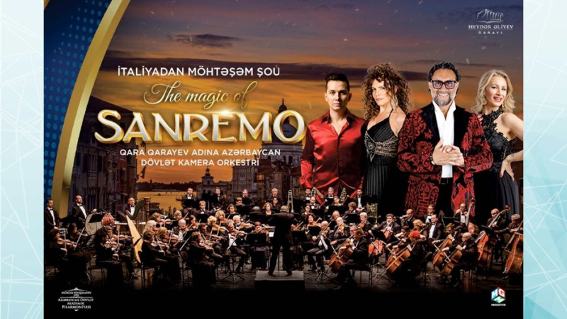 İtalyan müğənnilər Bakıda Sanremo şəhərinin ab-havasını yaradacaqlar