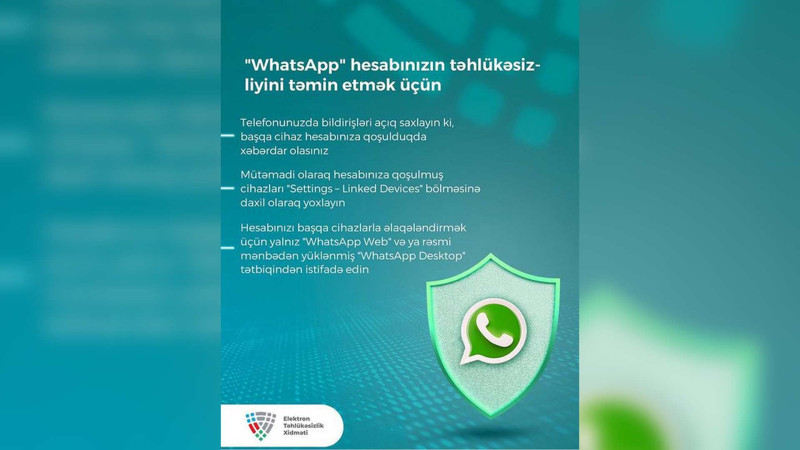WhatsApp sosial şəbəkəsinə hücum halları artıb