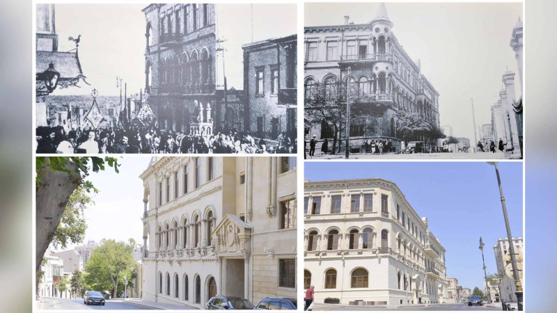 Bakıda neft hasilatı və ticarətlə məşğul olan Rotşildlərin kontoru