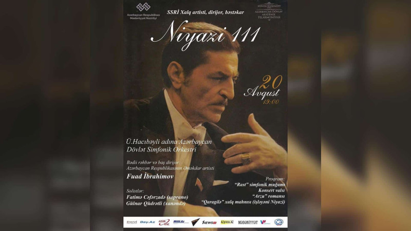 Maestro Niyazinin xatirəsinə konsert həsr olunacaq