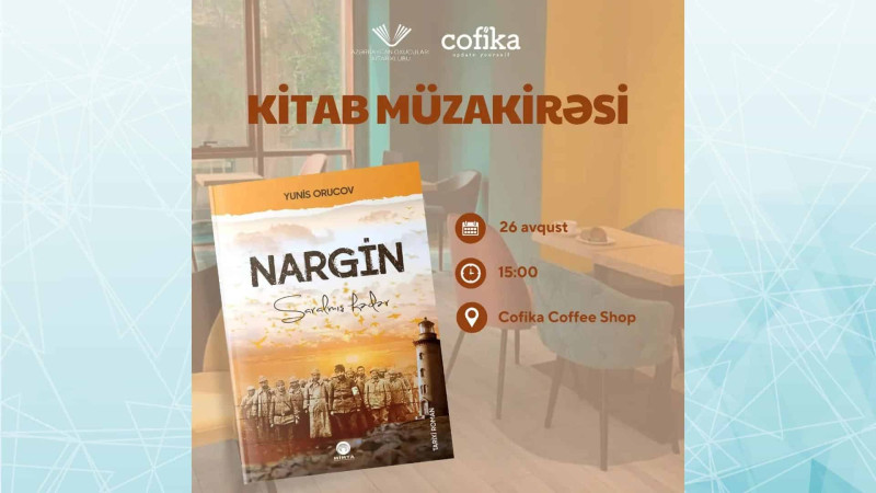 Bakıda kitab müzakirəsi üçün görüş keçiriləcək