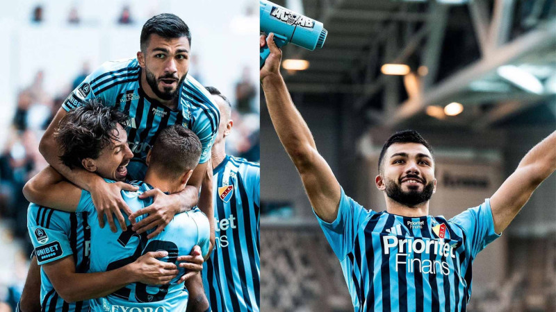 Musa Qurbanlı İsveç çempionatında dubl edib